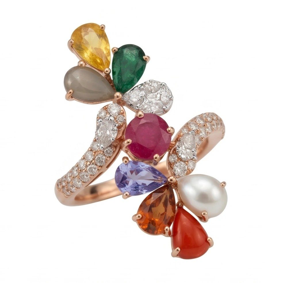 18KT Rose Gold 0.63 Carat Round Diamond Ring | Innocence Design D3713R6
