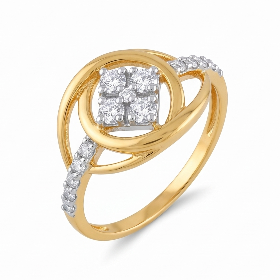 Orbital Diamond Cluster Ring