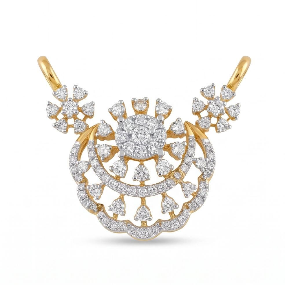 Moonlit Blossom Pendant