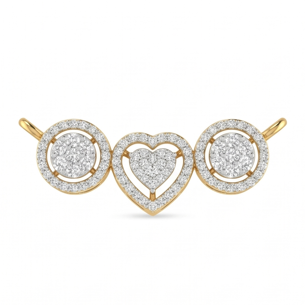 Modern Diamond Mangalsutra