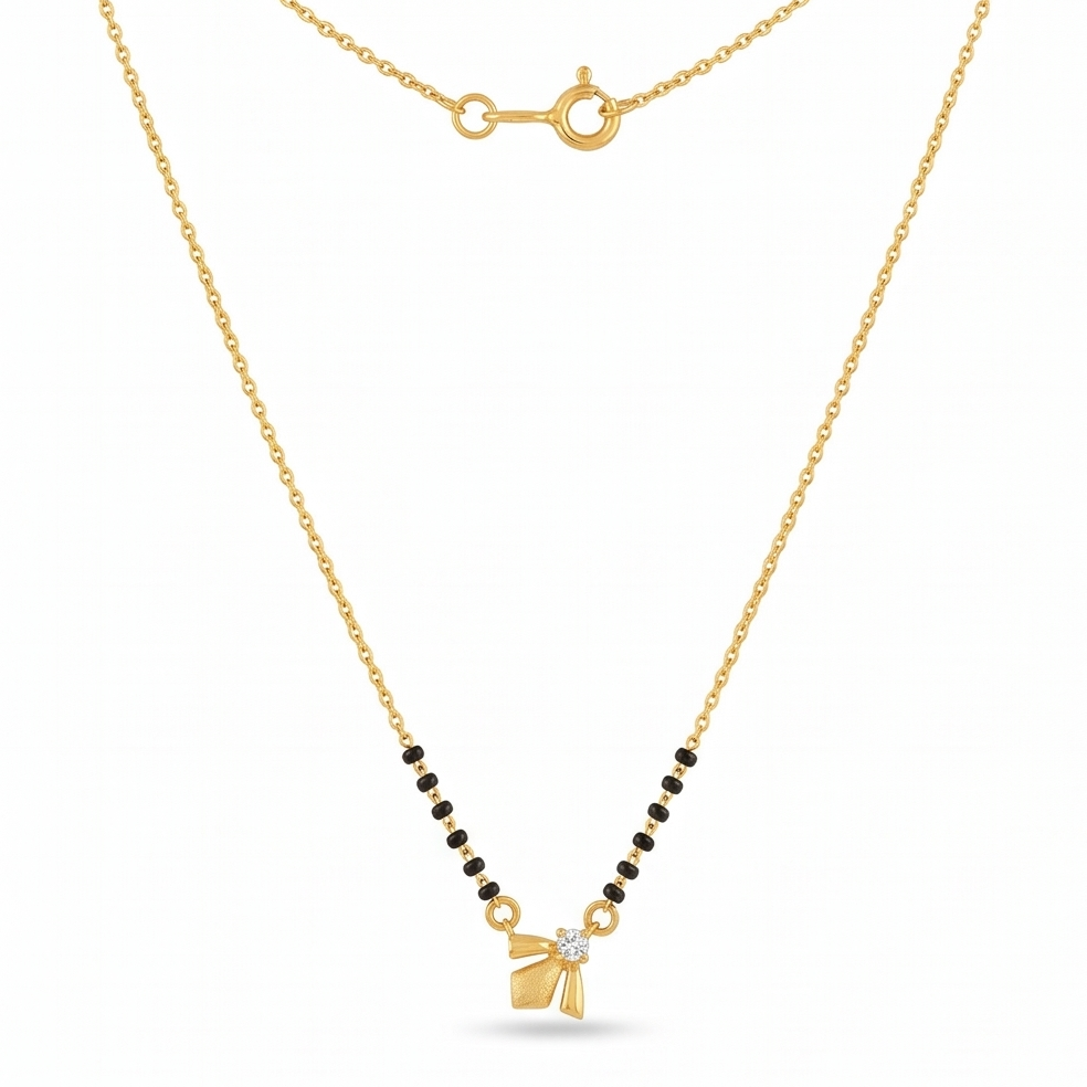 Minimalist Grace Mangalsutra Necklace