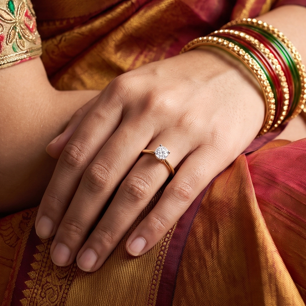 Classic Solitaire Diamond Ring