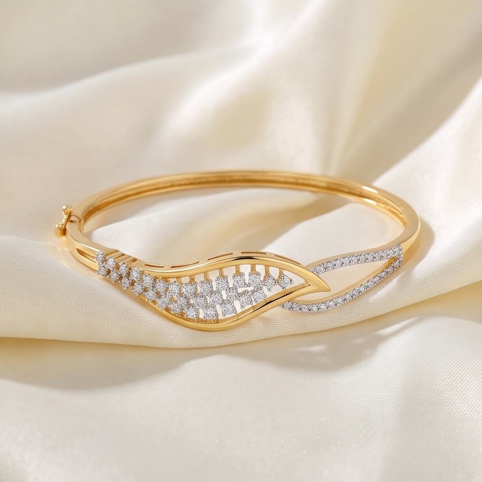 Diamond Bangle Bracelet