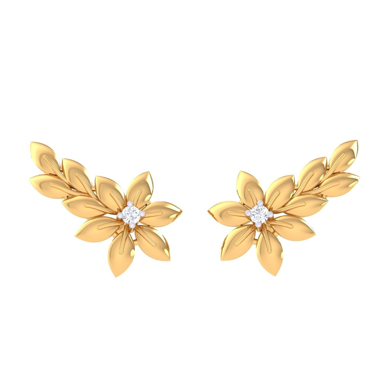 Whisper Leaf Studs
