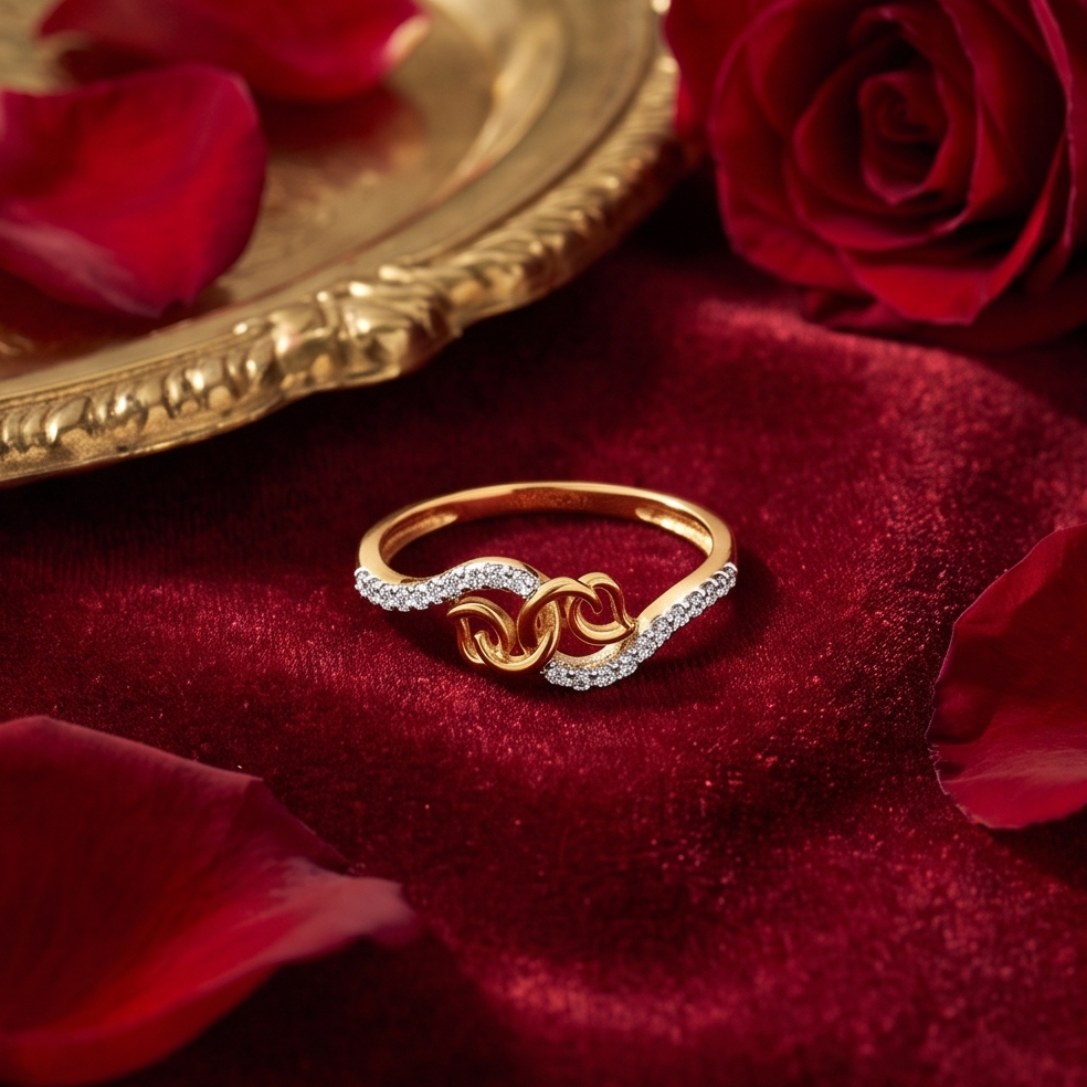 Endless Knot Diamond Ring