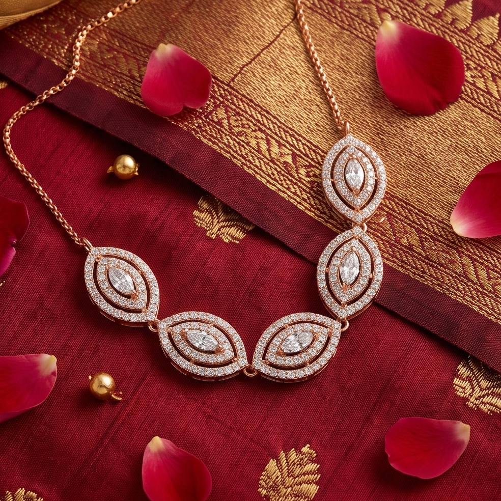 Marquise Majesty Diamond Necklace