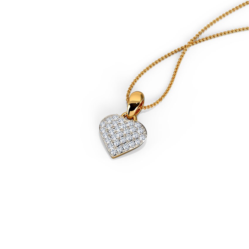 Chloe Heart Diamond Pendant