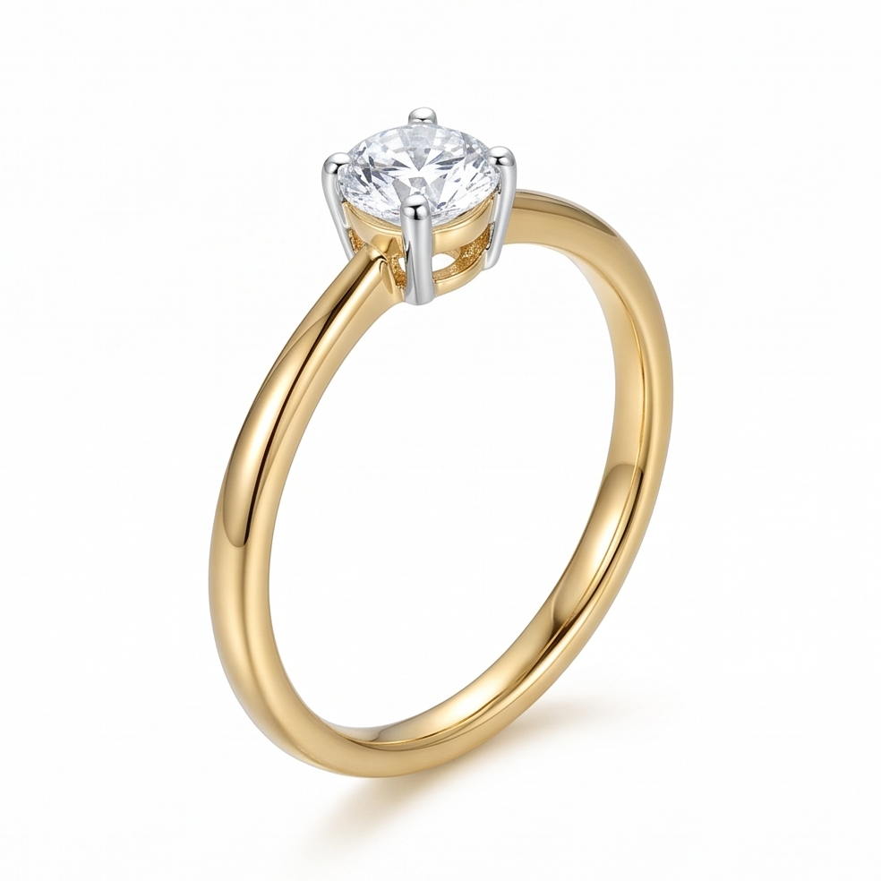 Classic Solitaire Diamond Ring