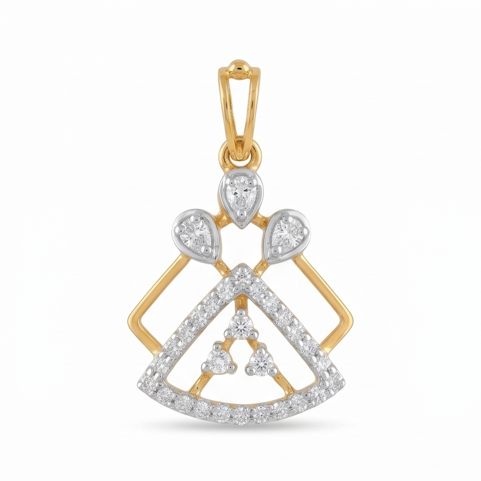 Contemporary Diamond Pendants