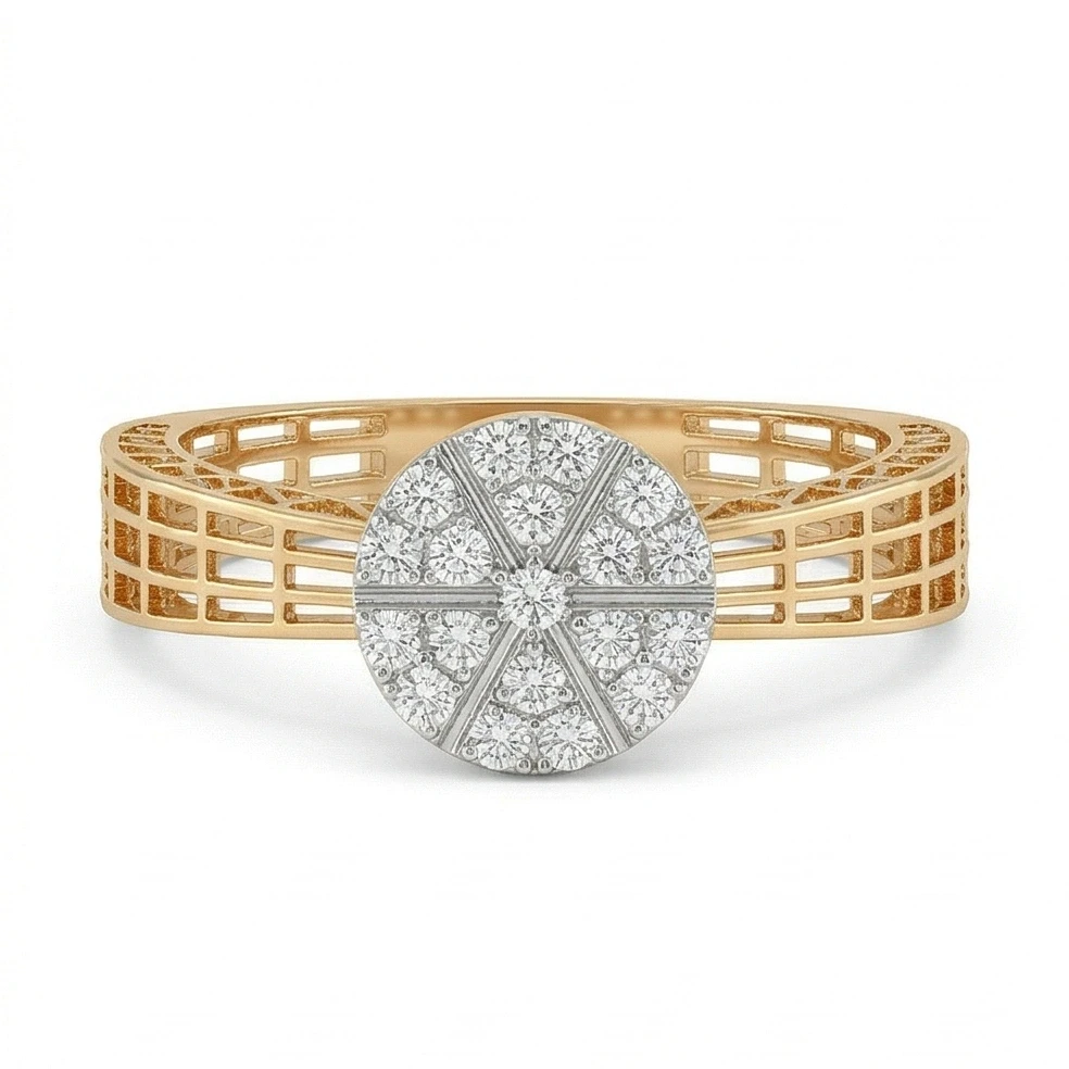 Diamond Starburst Ring