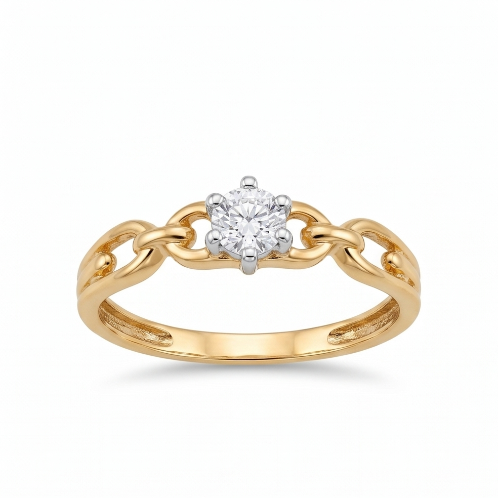 The Endless Knot Diamond Ring