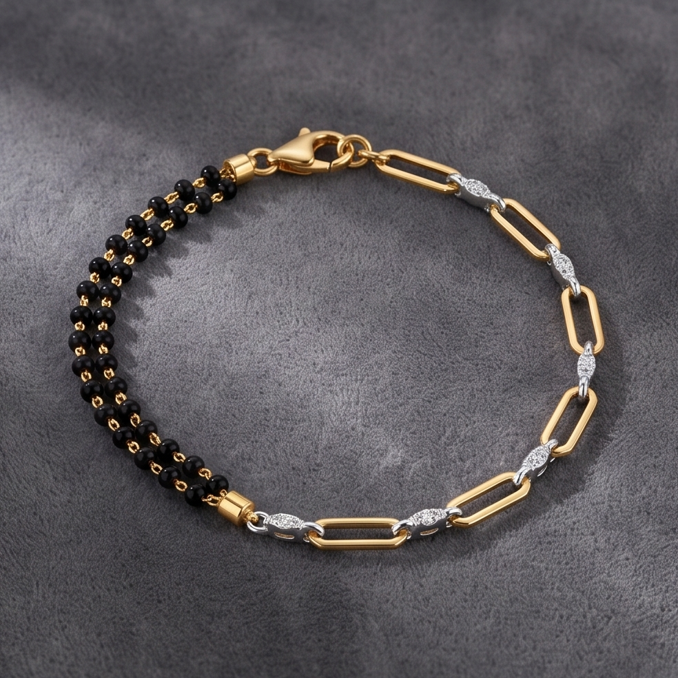 Modern Mangalsutra Bracelet