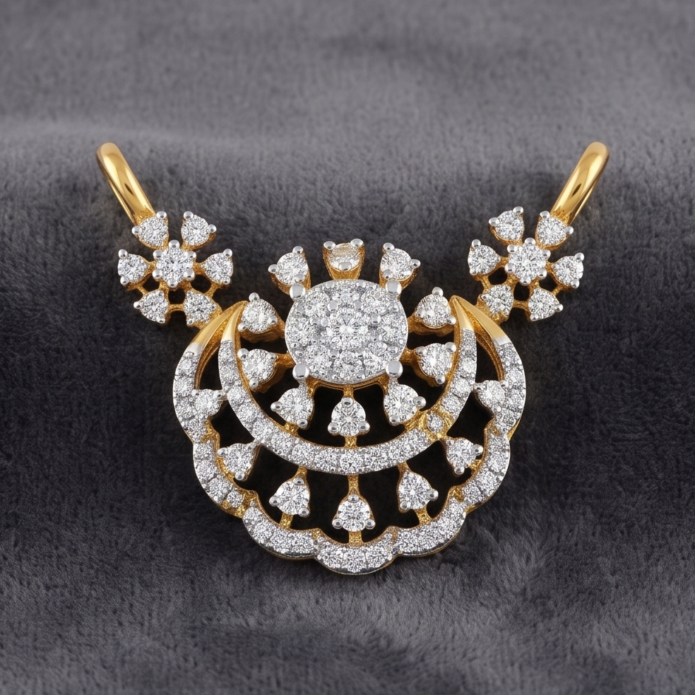 Moonlit Blossom Pendant