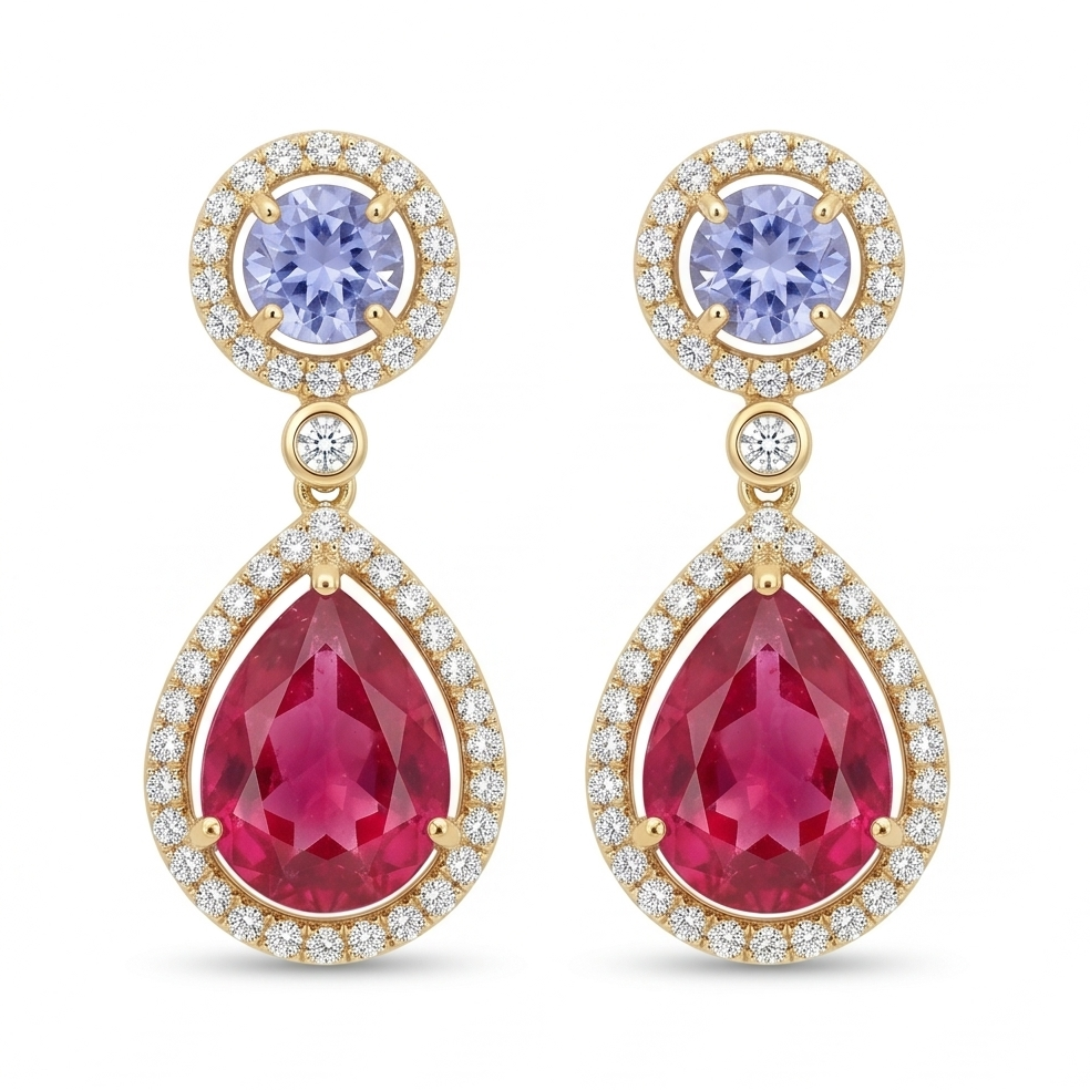Regal Radiance Earring