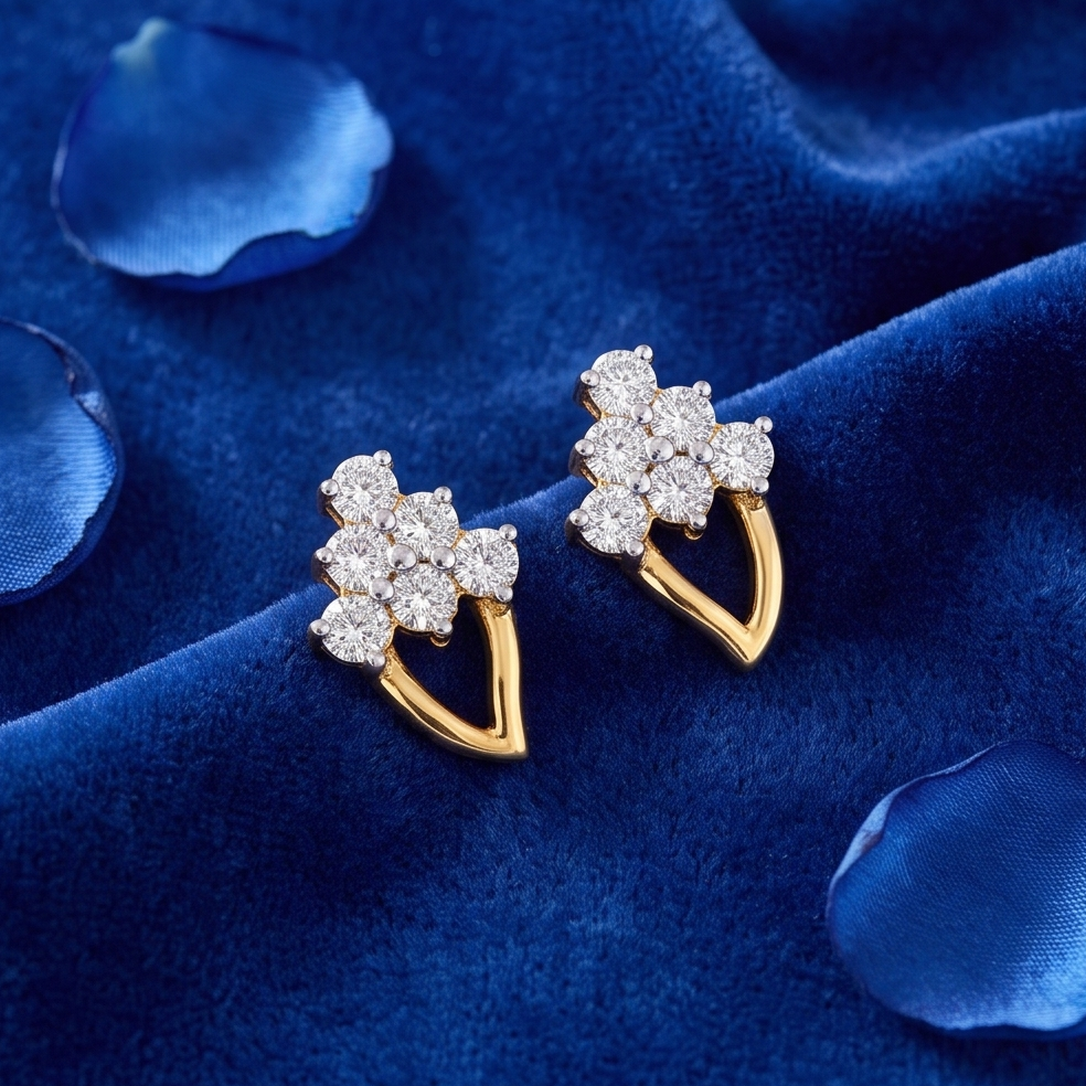 Cluster Diamond Studs