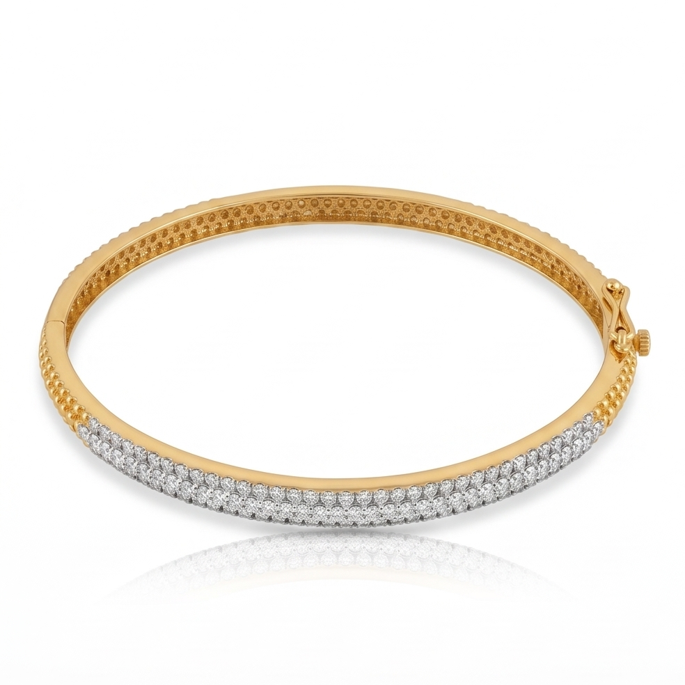 Pavé Diamond Bangle