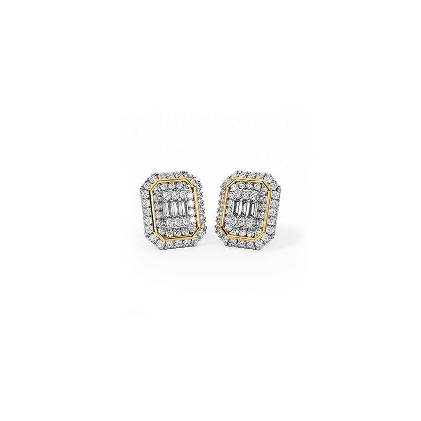 Turvi Diamond Stud Earrings