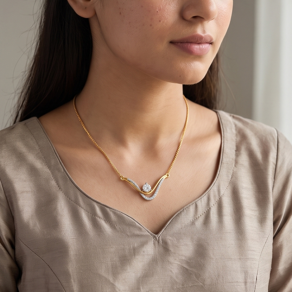 V-Curve Radiance Pendant