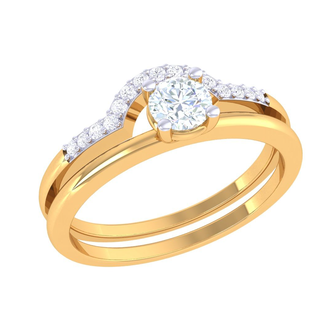 The Celestial Embrace Ring